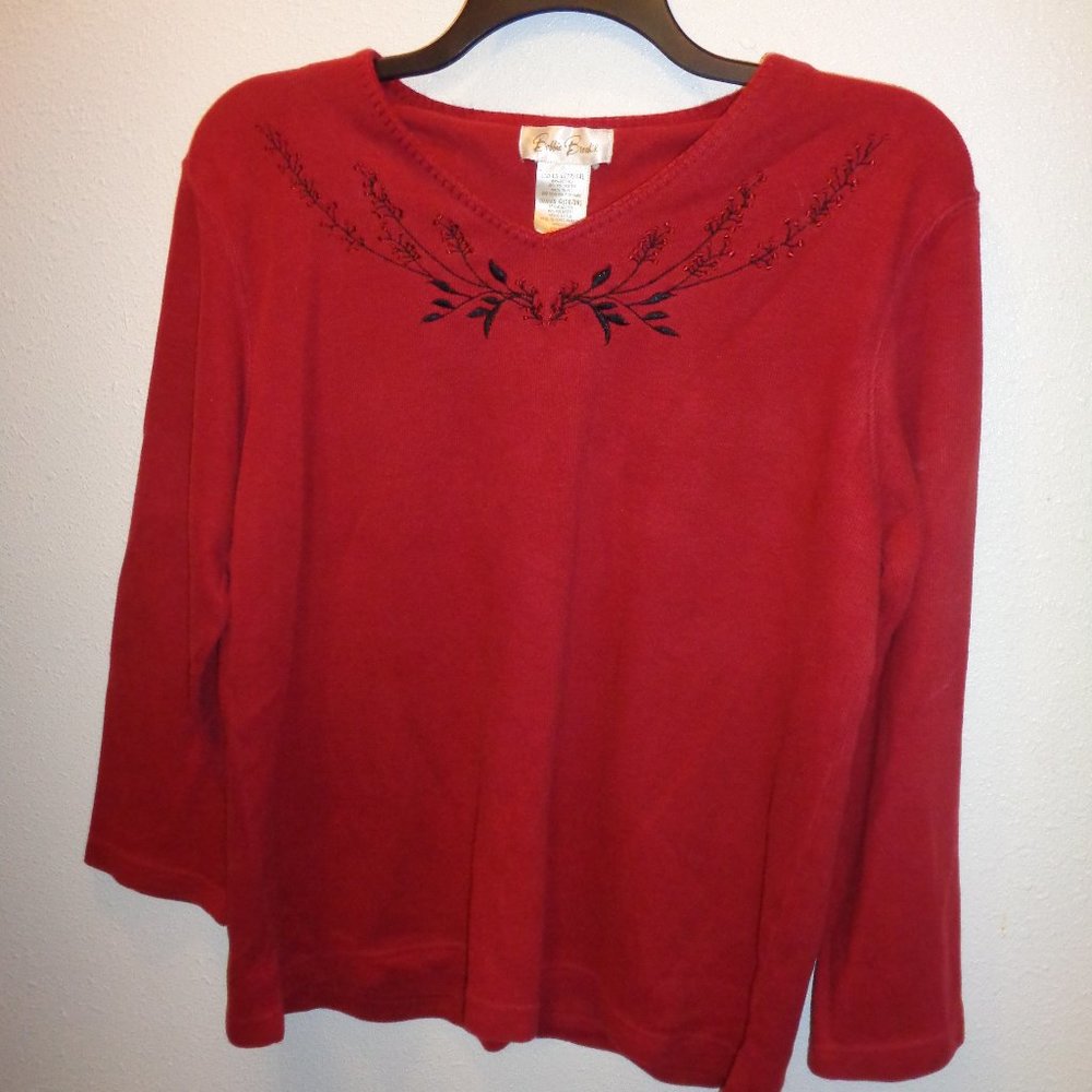 Bobbie Brooks Women's Long Sleeve Shirt Size Large